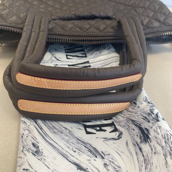 MZ Wallace Walnut Medium Sutton Deluxe Top Handle  Crossbody Bag - NWT - Picture 11 of 11